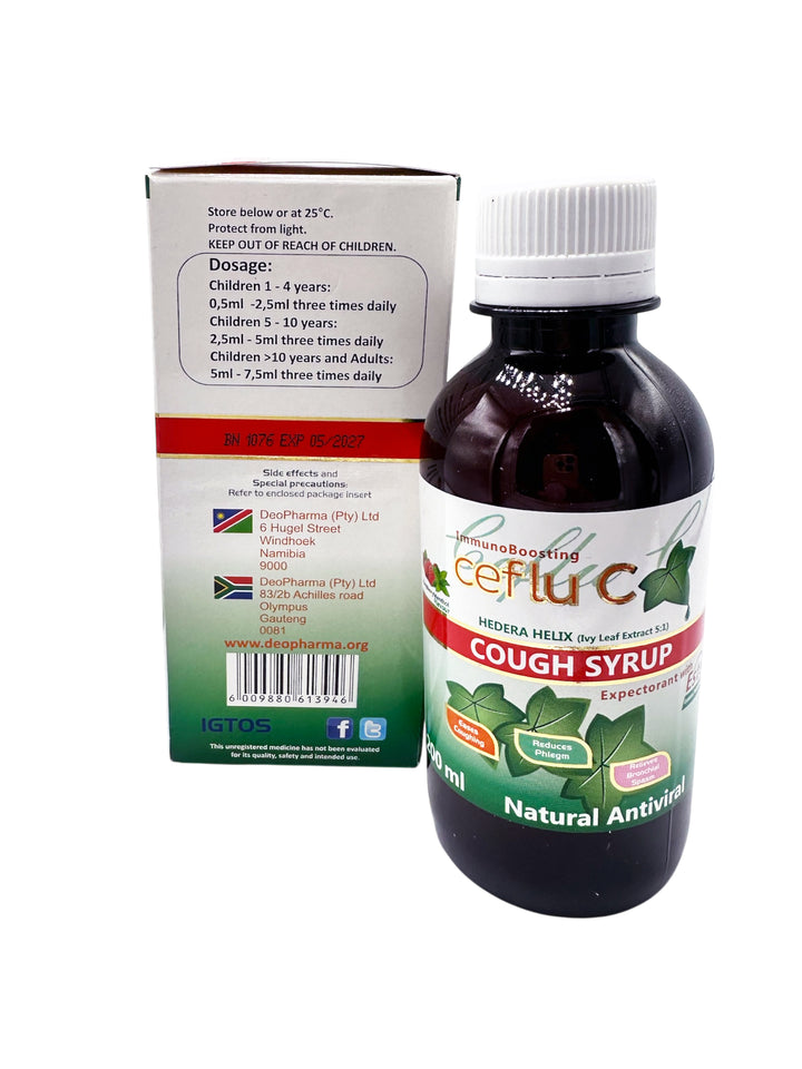 Ceflu C Cough Syrup with Ester-C - 200ml