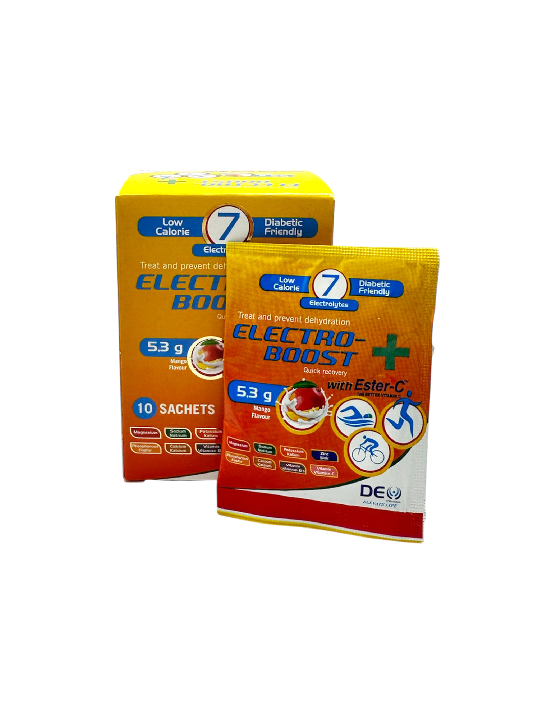 Electro-Boost with Ester-C Mango - 10 Sachets