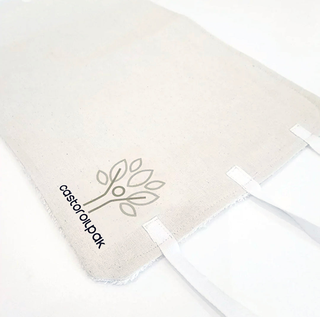 Castor Oil Pack Compress Large without Heatpack - 50cm x 30cm