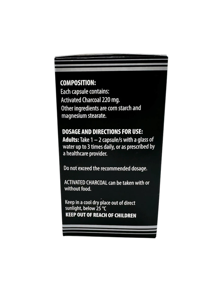Deo Pharma Activated Charcoal - 60 Capsules