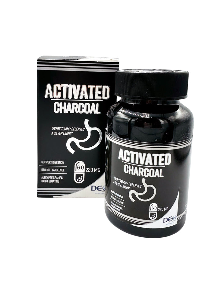Deo Pharma Activated Charcoal - 60 Capsules