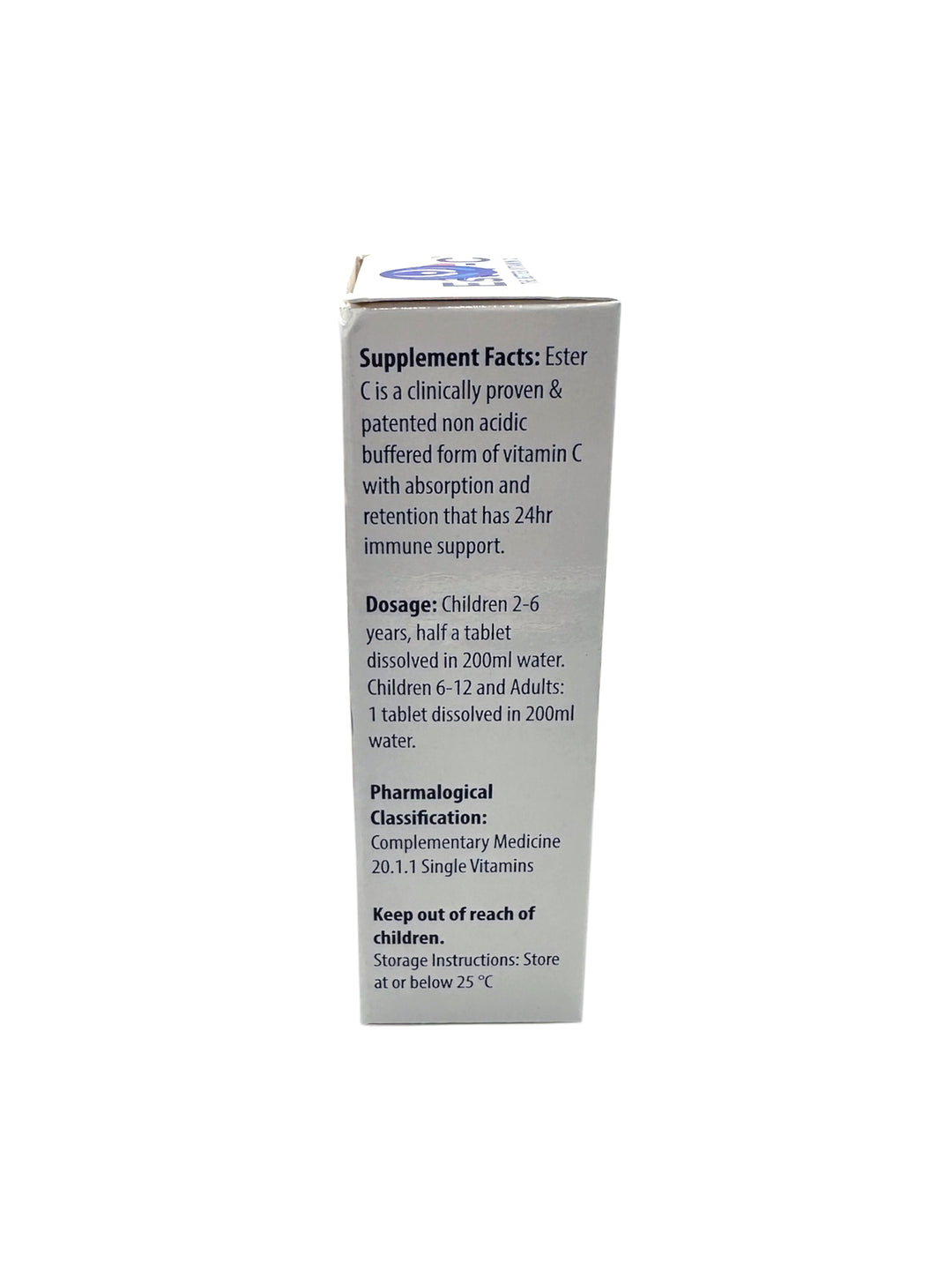 Deo Pharma Ester-C Vitamin C Blueberry - 20 Effervescent Tablets