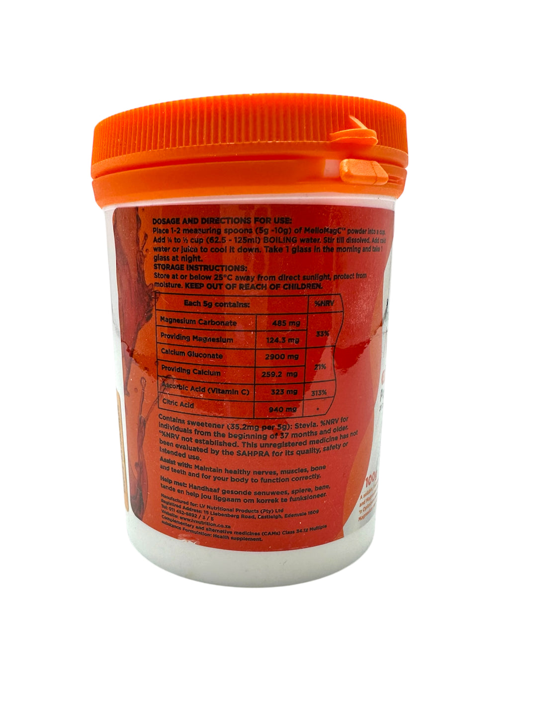 MelloMag C Orange Powder - 100g