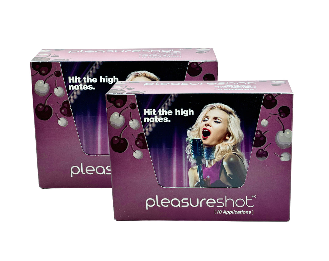 Pleasureshot Box 10 Applications x 2 Combo
