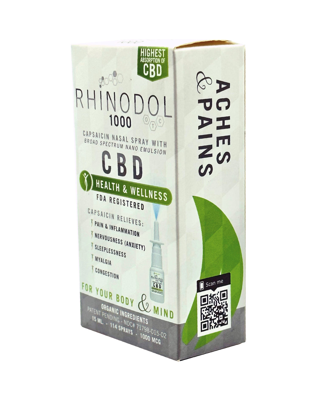 RHINODOL 1000 Nasal Spray - 15ml