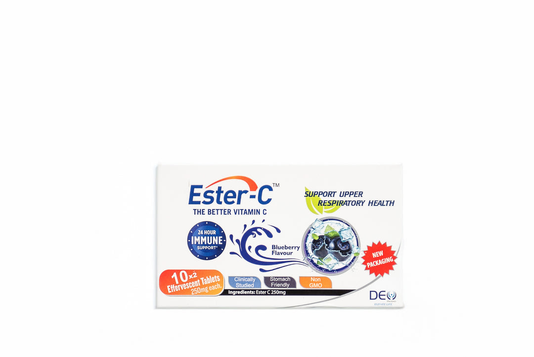 Ester-C Effevecent Blueberry - 10 x 2 Tablets