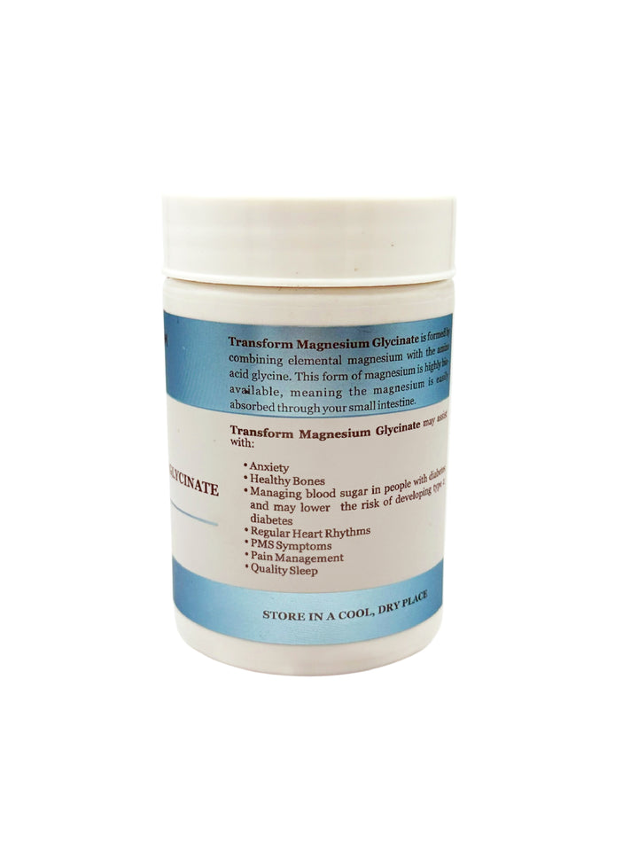 Transform Magnesium Glycinate 500mg - 120 Vegicaps