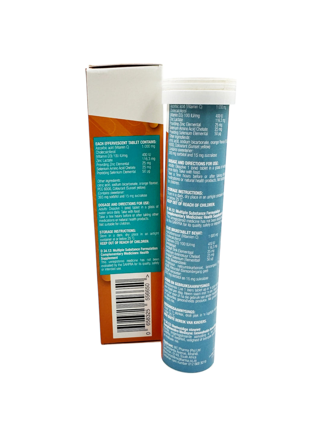 VivaMed 4-in-1 Immune Booster - 20 Effervescent Tablets