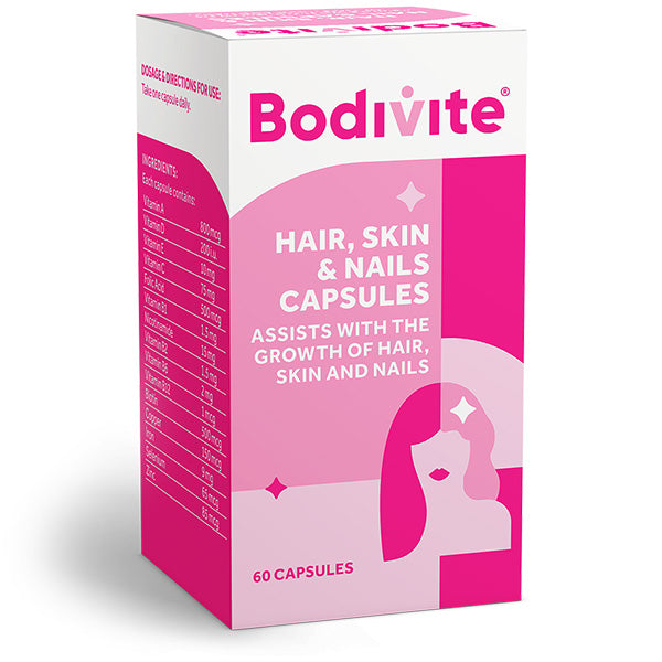 Bodivite Hair, Skin & Nails - 60 Capsules
