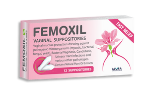 Femoxil Vaginal Suppositories - 12's