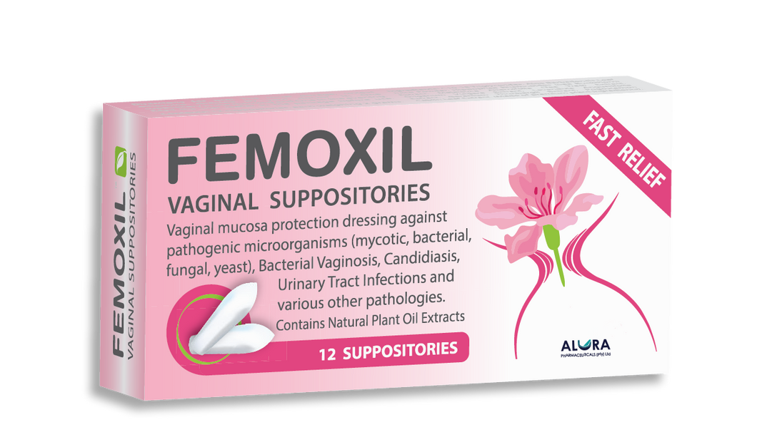 Femoxil Vaginal Suppositories - 12's