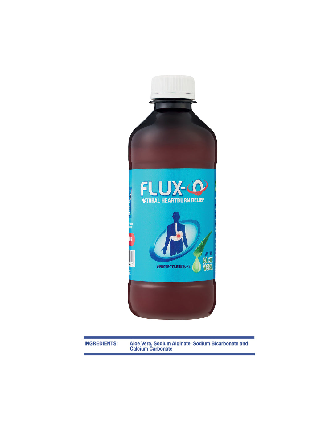 Flux-O Natural Antacid Suspension Bottle - 325ml